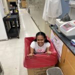 Aisha is hiding